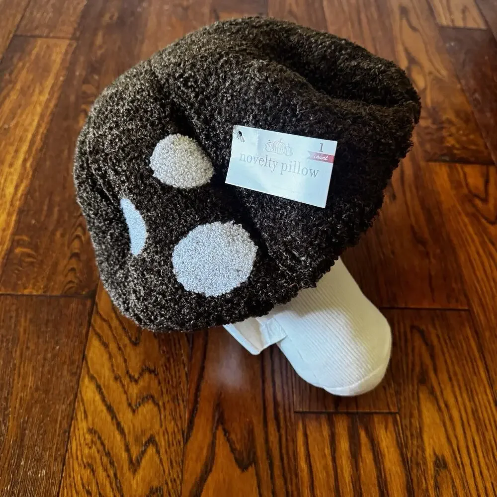 NWT Target Bullseye's Playground Mushroom Pillow Novelty Fall Decor New Release